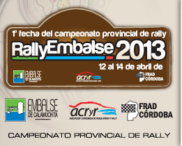 Rally Embalse 2013 logo